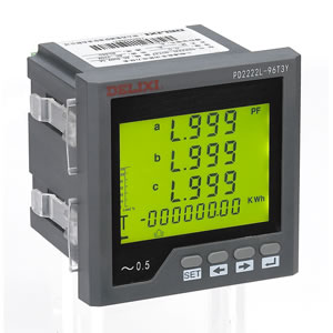 PD2222L-□□□-□□□□ 安装式可编程数字显示多功能电测量仪表